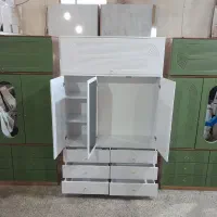 کمد لباس سوپر مات  پسته ای عرض ۱۴۰|جاکفشی، کمد، دراور|اردبیل, |دیوار