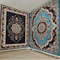 فرش برترسال 1404 مدل سال/ابی اناری|فرش|شیراز, لاله|دیوار