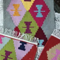 گلیم دست باف|گلیم، جاجیم، گبه|اردبیل, |دیوار