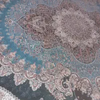 4تا قالی دوازده متری تمام نخ فیروزه ی|فرش|خرمآباد, |دیوار