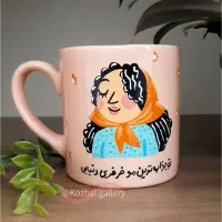 ماگ سرامیکی و شات قهوه