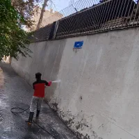 نماشویی کفسابی شستشوی نماشور پیچ رولپلاک نما استخر|خدمات نظافت|تهران, یافت آباد شمالی|دیوار