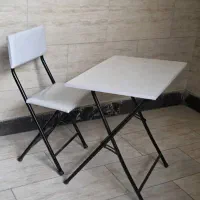میز تاشو + صندلی تاشو / کاربردی، کم‌جا و مقاوم