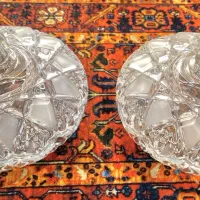 ۲ عدد شکلات خوری درب دار کریستال والتر آلمان