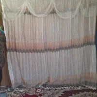پرده کاملا سالم شسته شده ام هست عرض ۳متر