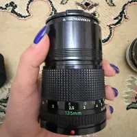دوربین انالوگ کانن ae1 با ۳لنز
