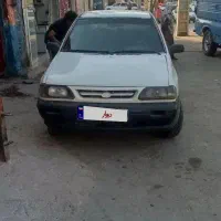 پراید سفید دوگانه خونگی ۷۷