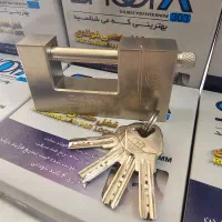 قفل کتابی فولادی مغزی برنج شوکا سایز ۷۰*۸۰*۹۰*۱۰۰