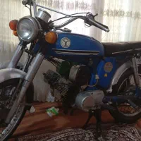 چهارعددیاماها۱۰۰تمام وسایلاش فابریک تک هندل روشن