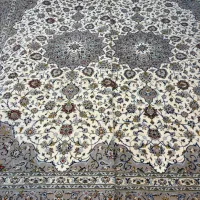 جفت ۹ متری ریزبافت کاشان کرم بافت