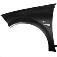 گلگیر جلو سمت راننده اصلی مگان آکبند رنگ مشکی