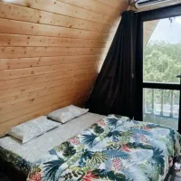 اجاره کلبه سوئیسی ویلا دوخواب جکوزی دار|اجارهٔ کوتاه‌مدت ویلا و باغ|شیرود, |دیوار