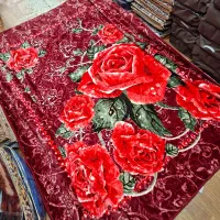 پتو دو نفره گل برجسته همراه با کاور|رختخواب، بالش، پتو|قم, وادی السلام|دیوار