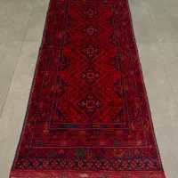 فرش دستباف (بساک) زرع نیمهای ریز باف کرک|فرش|مشکیندشت, |دیوار