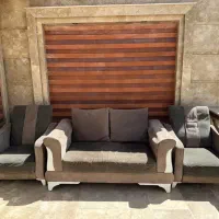 مبل نیم ست پارچه ترک ۴ نفره