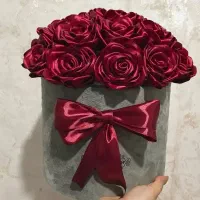 گل های روبانی /گل/دسته‌گل/باکس‌گل|گل مصنوعی|سیاهکل, |دیوار