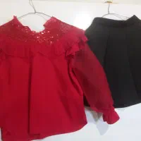 شومیزودامن دخترانه