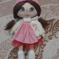 عروسک دست ساز۵۵سانت قد دست وپامتحرک