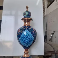 دوعدد شکلات خوری مسی مینا کاری|صنایع دستی و سایر لوازم تزئینی|اصفهان, خانه اصفهان|دیوار