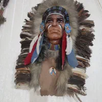 سرخپوست و تیروکمان|مجسمه، تندیس، ماکت|تهران, جی|دیوار