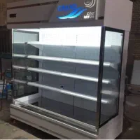 یخچال ایستاده فروشگاهی پرده هواروباز فریلوکس (نو )