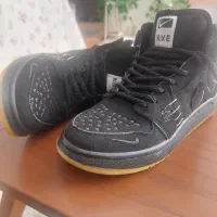 کتونی نایک وودو ساق بلند رنگ مشکی مردانه ۴۲