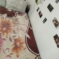 تخت تک نفره آهنی بدون تشک
