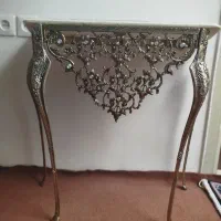 اینه شمعدان اصل برنزتهران|آینه|اردبیل, |دیوار