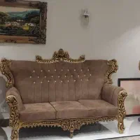 مبلمان ۸نفره سلطنتی نو|مبلمان خانگی و میز عسلی|تنکابن, |دیوار