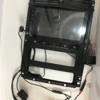 مانیتور اندروید همراه قاب و دوربین دنده عقب