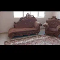 مبل 8نفره کاملا سالم همراه با 4عدد عسلی|مبلمان خانگی و میز عسلی|دلیجان, |دیوار