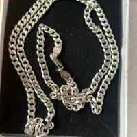 زنجیر نقره عیار ۹۲۵ نو نقره ترک