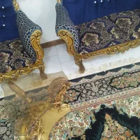 مبلمان سلطنتی7نفره تمیز|مبلمان خانگی و میز عسلی|تالش, هشتپر|دیوار