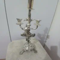 آینه کنسول با شمعدان برنزی|بوفه، ویترین، کنسول|تبریز, |دیوار