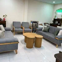 مبل راحتی 8نفره|مبلمان خانگی و میز عسلی|شیروان (خراسان), |دیوار