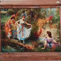 تابلو فرش دستبافت