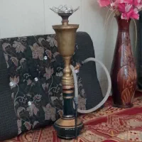 یه‌قلیون‌برنجی‌اصل‌باقهوه‌جوش‌5نج‌کاپ