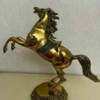 اسب برنزی زیبا