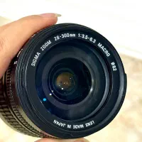 لنز تله فوتو ۲۸-۳۰۰ سیگما|دوربین عکاسی و فیلم‌برداری|شیراز, میانرود|دیوار