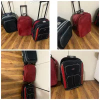 سه عدد چمدان دوتاش کم کار کرده