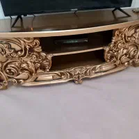 ست 9 نفره مبل سلطنتی به همراه ویترین و میز تلوزیون|مبلمان خانگی و میز عسلی|رباط‌کریم, نصیرشهر|دیوار