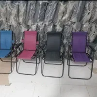 صندلی تاشو 2 نفره با میز تاشو برزنتی مسافرتی صندلی