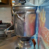 سماور برنجی گازسوز