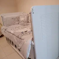 تخت کنار مادر، تشک و روتختی|تخت و صندلی بچه|تهران, جوادیه تهرانپارس|دیوار