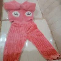 سویشرت شلوار سرهمی مخمل اندازه دو تا دونیم سال|کفش و لباس بچه|الشتر, |دیوار