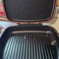 ماهیتابه بدون روغن دو طرفه