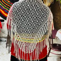 روسری دست بافت