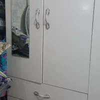 کمد وتخت ومیز واینه کشو آرایش|تخت و سرویس خواب|مشهد, کلاته برفی|دیوار