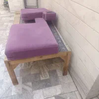 تخت چوبی یه نفر|تشک تختخواب|قم, زنبیل آباد|دیوار