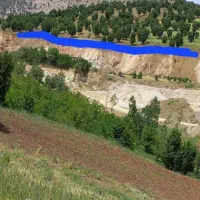 زمین دیمی کشاوزی وشن ماسه